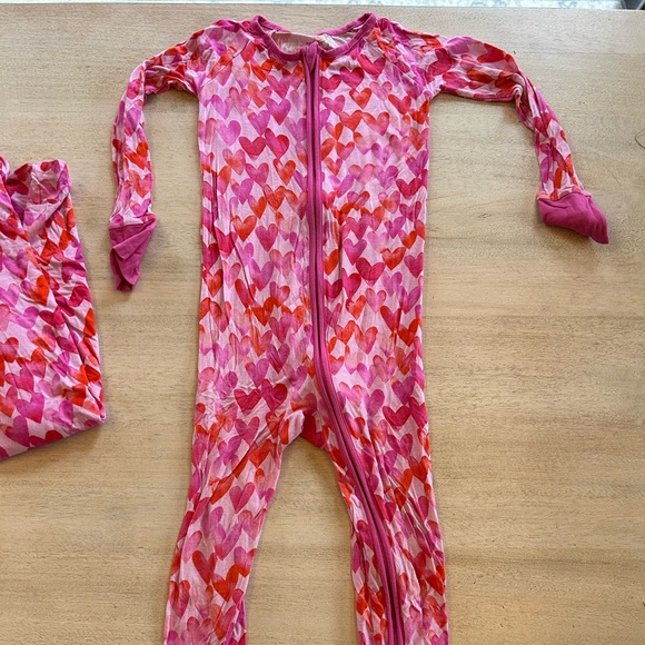 Little Sleepies Mommy and Me Zippie Set. Zippie 3T Mom top Small - Picture 2 of 5